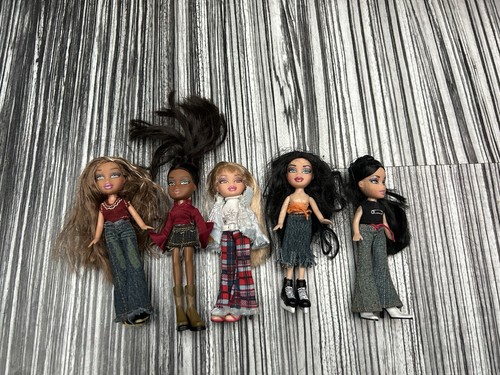 Original 5 Lil' Bratz Mini dolls 4”