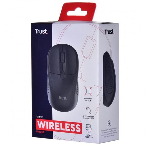 TRUST PRIMO MATT WIRELESS BLACK Maus - Bild 9 von 12