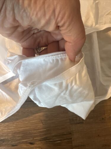 Cotillion Women’s 12 Briefs Double Cotton Gusset White NWT Granny Panty - Picture 6 of 7