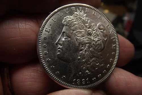 1891-P Morgan Silver Dollar UNC Flashy Well Struck and Beautiful