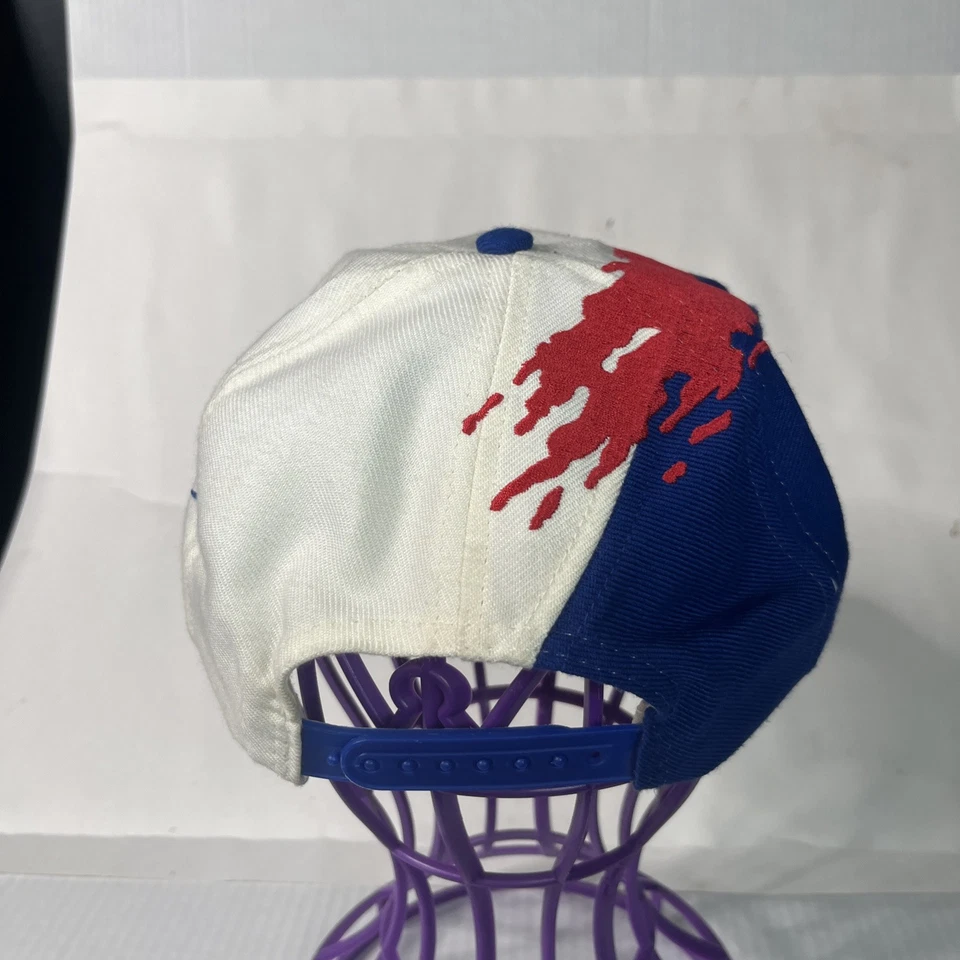 Gorra de béisbol retro vintage de 1990 NASCAR Brickyard 400 pintura salpicadura Snapback Foto 4 de 4