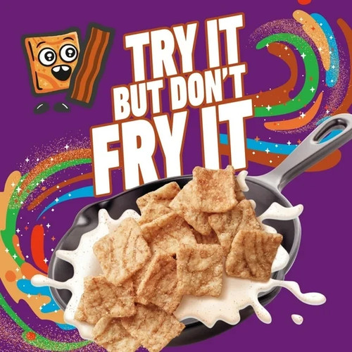 Cinnamon Toast Crunch Bacon Flavor Breakfast Cereal Walmart Exclusive Limited Ed - Picture 12 of 12