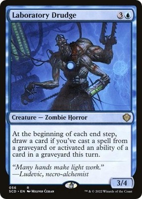 Laboratory Drudge - SCD MTG - Light Play