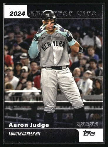 2025 Topps Greatest Hits Aaron Judge #GH-16 Baseball Card