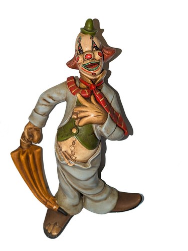 Payaso hobo vintage Atlantic Mold 1999 12" ver fotos