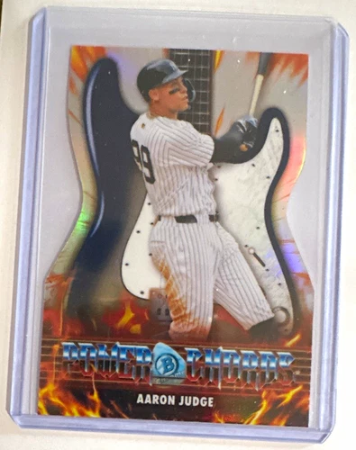 Topps 2026 Bowman Aaron Judge Power Chords Insert #PC-1 New York Yankees
