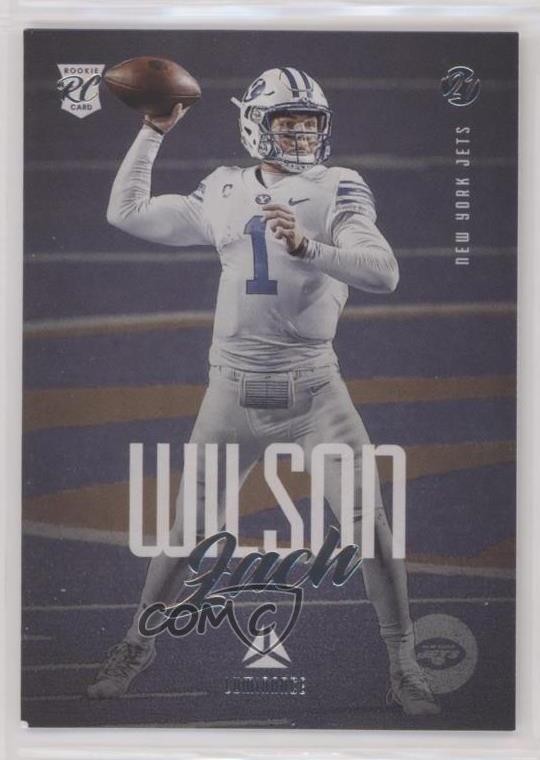 2021 Panini Luminance Rookie Zach Wilson #114 Rookie RC 0w8