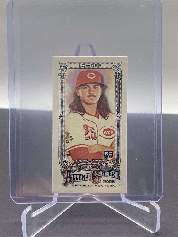 2025 Topps Allen & Ginter - Rhett Lowder #109 Mini (RC)