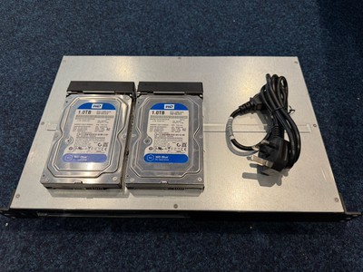 Synology Rackstation RS217 NAS Netzwerkspeicher mit 2 x 1TB Laufwerken