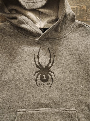 Spyder Heather Gray Hoodie and Joggers Set Boys Size 7/8 - Picture 3 of 11