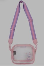 Hello Kitty Friends My Melody Kuromi Crossbody Stadium Bag Wallet NEW
