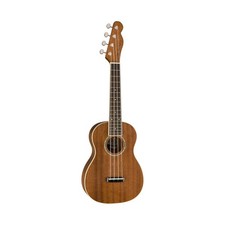 FENDER Zuma Concert Uke ❘ ukulele da concerto ❘ corpo Sapeli ❘ naturale