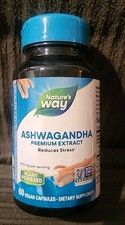 Nature's Way Ashwagandha Premium Extract (60 Caps) ~EXP: 6/27