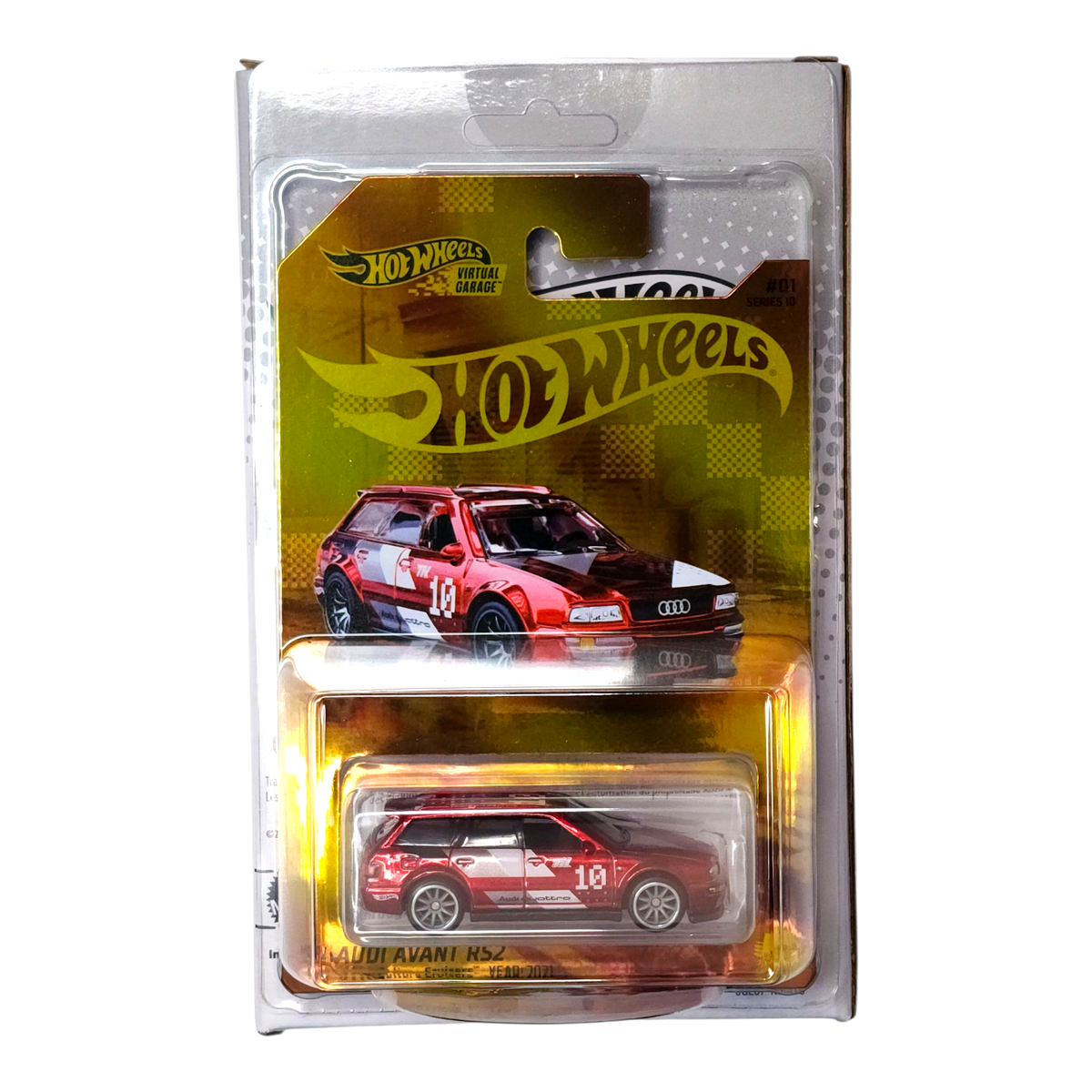HOT WHEELS '94 Audi Avant RS2 Red NFTG NFTH Virtual Garage