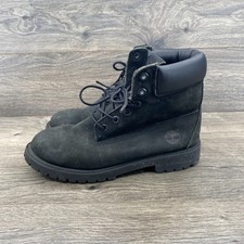 Timberland 6" Premuim Nubuck Waterproof Boot Men's Size 6.5 US Black TB012907001