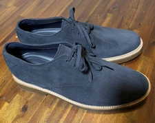 Clark's - Clarkdale Derby - Navy Suede  Shoe - Men US 10 