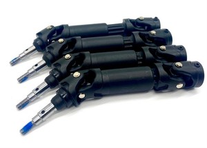 Raptor R Ultimate DRIVESHAFTS, front and rear, heavy duty Traxxas 101177-4