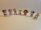 Lot Of 7 Vintage 1985 Rubber 2 Inch Cabbage Patch Kids Figures