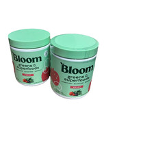 2 Bloom 9.26 Oz Each Nutrition Greens & Superfoods Powder Berry Expires 04/2026