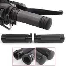 1" Motorcycle Handlebar Hand Grips For  Harley Sportster Heritage Street Glide
