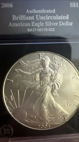 2006 Uncirculated American Silver Eagle￼Dollr