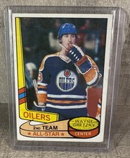 1980-81 Topps Hockey #87 Wayne Gretzky All-Star Scratched Oilers HOF  Free Ship!