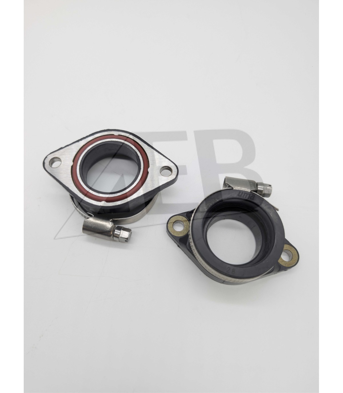 Manchon d admission PWK 28 UMA Racing caoutchouc noir E306014
