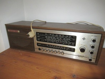 Radio Andante Stereo 101 von Telefunken, funktionierendes Rundfunkgerät von 1968