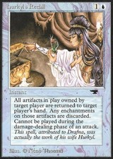 MTG English Hurkyl's Recall Medium Play Normal Antiquities