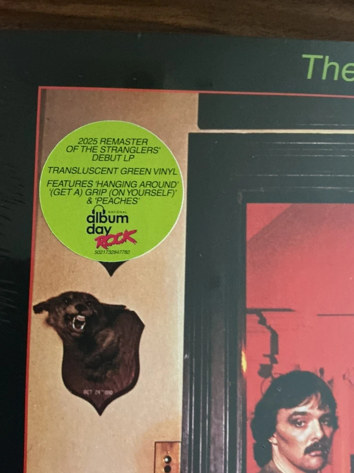 THE STRANGLERS - Rattus Norvegicus LP GREEN Vinyl National Album Day SEALED!! - Image 3 of 3