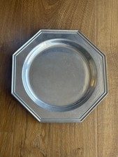 Vintage Octagonal 9" Wilton Columbia Plate Made in USA Some scratches