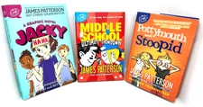 James Patterson & Chris Grabenstein 3 Graphic Novels Middle School Readers Lot