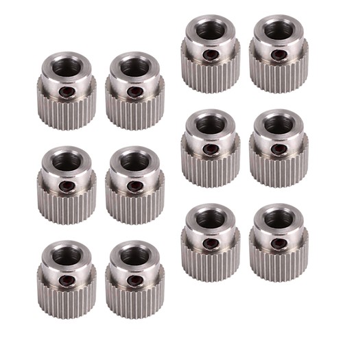 15 Pcs Replacement Parts Feed Wheel Dual Gear Extruder Drive Motor