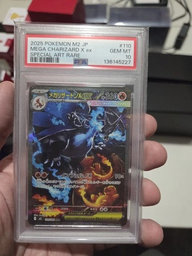 Mega Charizard X ex 110/080 M2 Inferno X Holo Japanese PSA 10 GEM MINT SAR