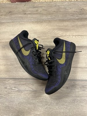 Nike Kobe Mamba Rage EP 908974-024 Black Court Purple Gold Mens 9