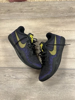 Nike Kobe Mamba Rage EP 908974-024 Black Court Purple Gold Mens 9