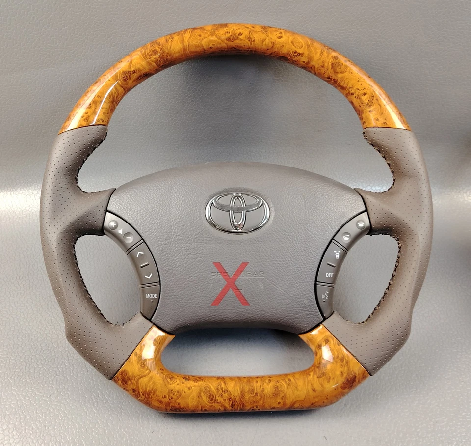 LEXUS GX470 LX470 Land Cruiser 100 4RUNNER БЕЖЕВЫЙ МУЛЬТИМЕДИЙНЫЙ РУЛЬ - Изображение 3 из 4