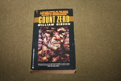 Count Zero by William Gibson 1987 PB 12th Printing Ace
