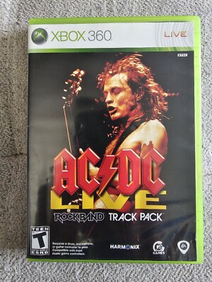 AC/DC Live: Rock Band Track Pack (Microsoft Xbox 360, 2008) Tested ...