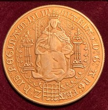 1553 🏴󠁧󠁢󠁥󠁮󠁧󠁿 England Mary I Historical Token Fine Sovereign