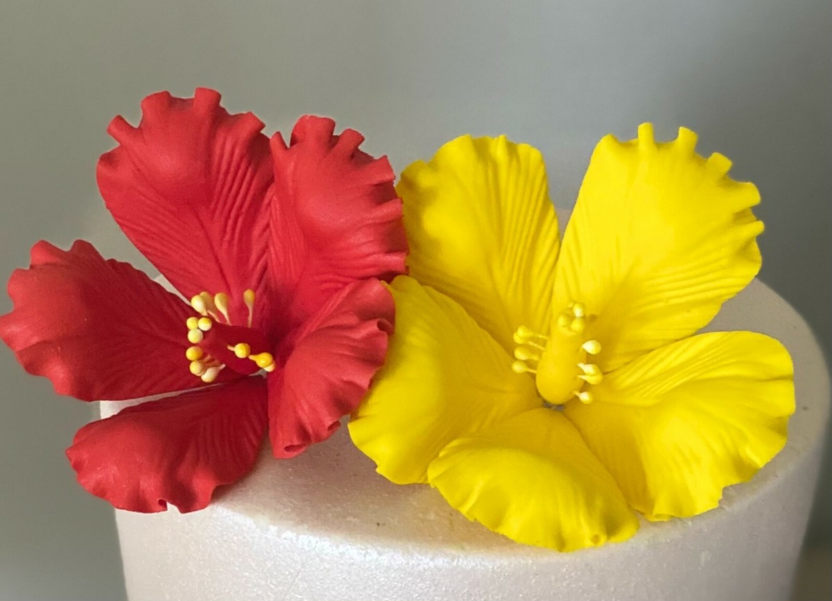 How To Make Hawaiian Flowers Out Of Gumpaste | Best Flower Site