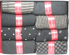 Bambooven 8 pairs Men's dress socks size 8-11.5