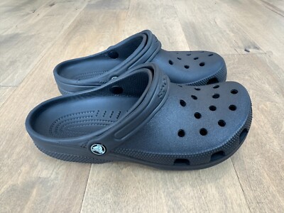 NWOB CROCS Classic Clogs Black Crocs Classic Clog Black Size 12 | eBay main image 3