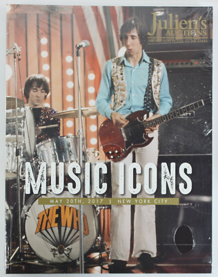 その他 julien's auctions Music Icons Julien's Auctions Catalog: Music Icons - May, 2017 New York - NEW