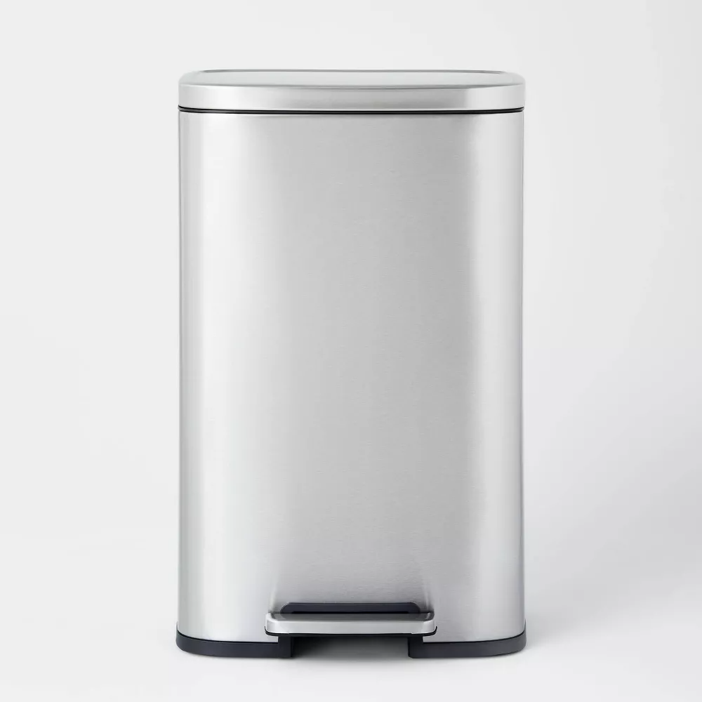 45L Rectangular Step Trash Can - Brightroom - Freeshipping