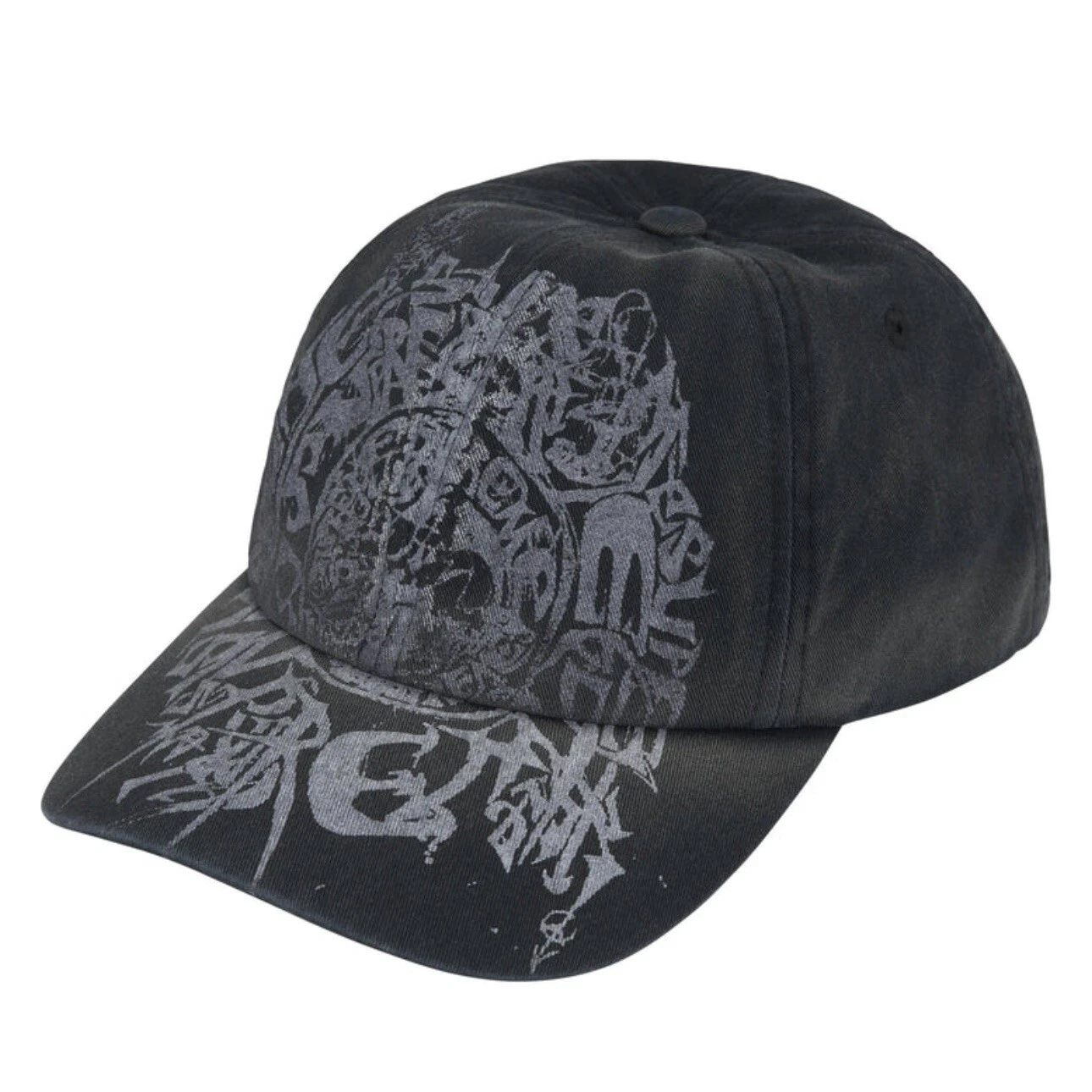 Chapeau Supreme Willow 6 panneaux noir DSWT livraison gratuite neuf chapeau Supreme Cap gothique