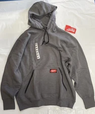 Milwaukee 350G-XL Gray Hoodie Sweatshirt Size XL New