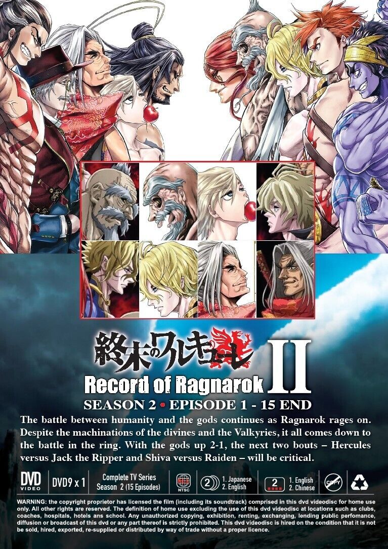 Record of Ragnarok Temporada 1 Completa! Recap. Anime! 