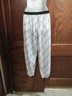 VICTORIA'S SECRET LOUNGE/SLEEP PANTS SIZE SMALL COLOR WHITE "SWEET DREAMS" PRINT — photo 3