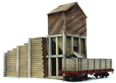 HO Scale HOn3 BANTA MODELWORKS #2129 Silverton Truck Dump
